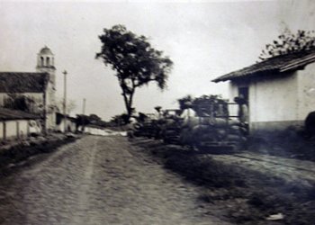 Fotografía antigua de la hacienda zimpizahua